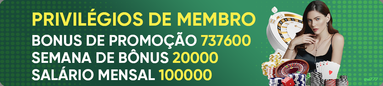 Ganhar e sacar na gw777